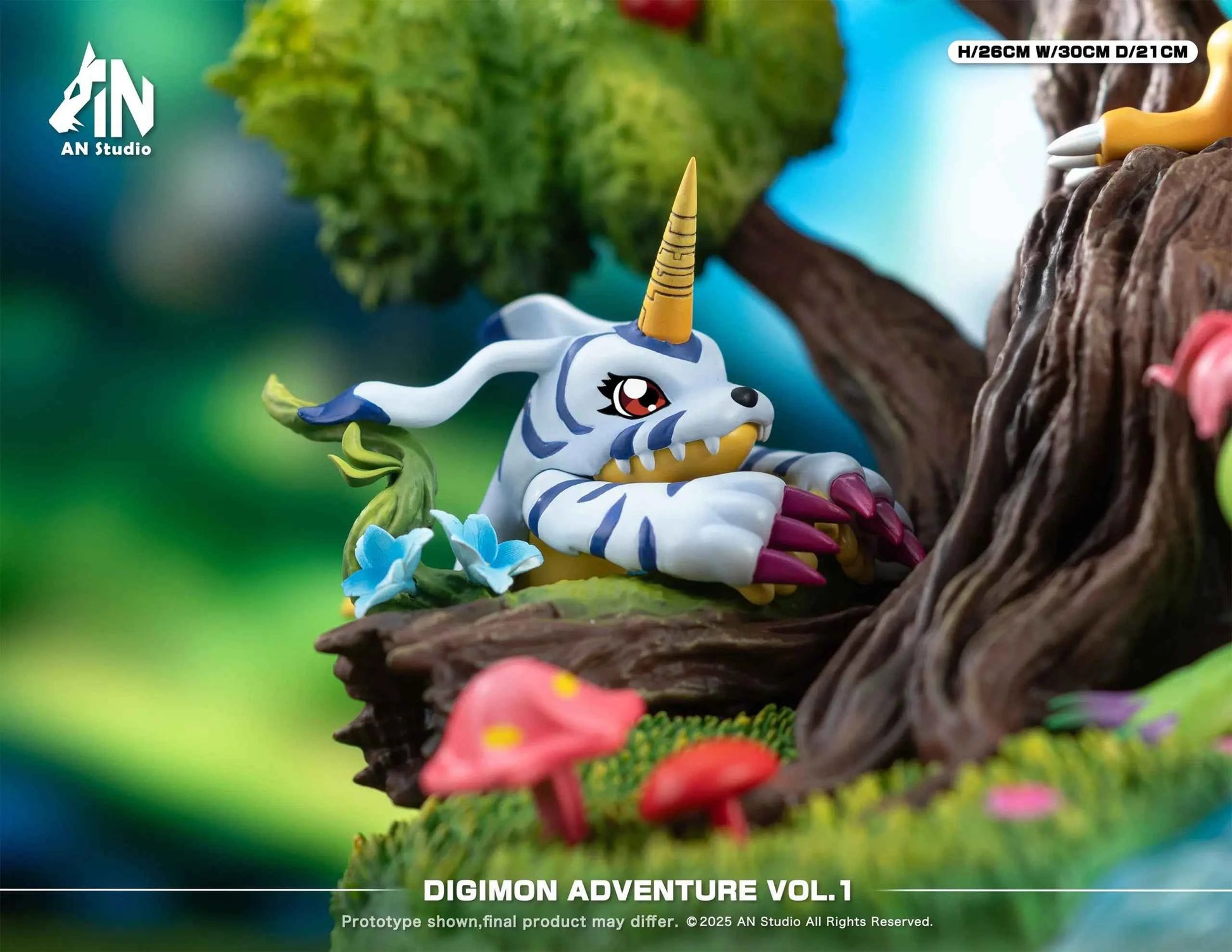 Digimon AN Studio Desktop Ecology Series Resin Statue