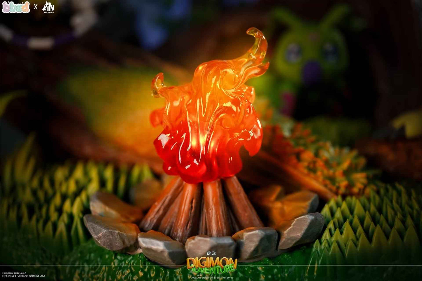 Digimon AN Studio Desktop Ecology Series Vol. 2  Resin Statue