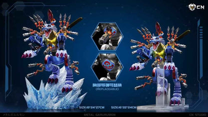 Digimon CN Studio MetalGarurumon Resin Statue