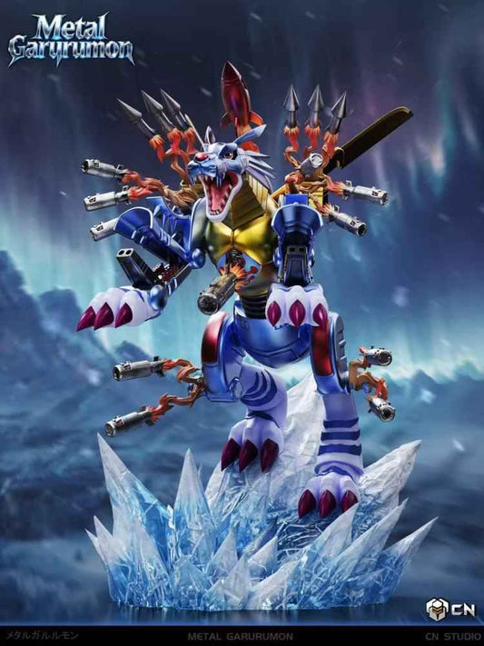 Digimon CN Studio MetalGarurumon Resin Statue