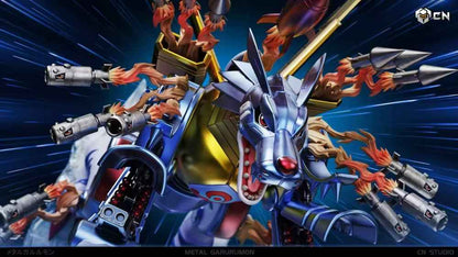 Digimon CN Studio MetalGarurumon Resin Statue