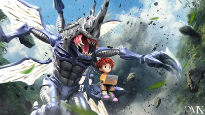 Digimon DMX Studio Kabuterimon & Izumi Koshiro Resin Statue