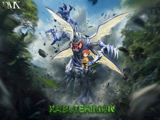 Digimon DMX Studio Kabuterimon & Izumi Koshiro Resin Statue