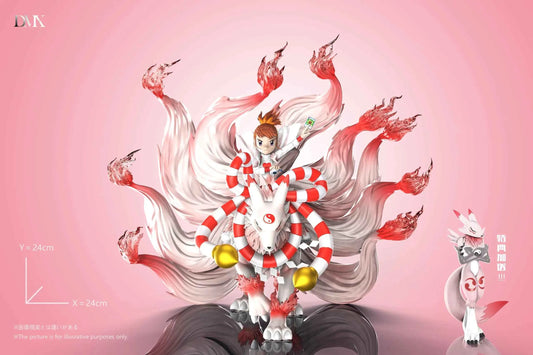 Digimon DMX Studio Makino Ruki & Kyubimon & Renamon Resin Statue