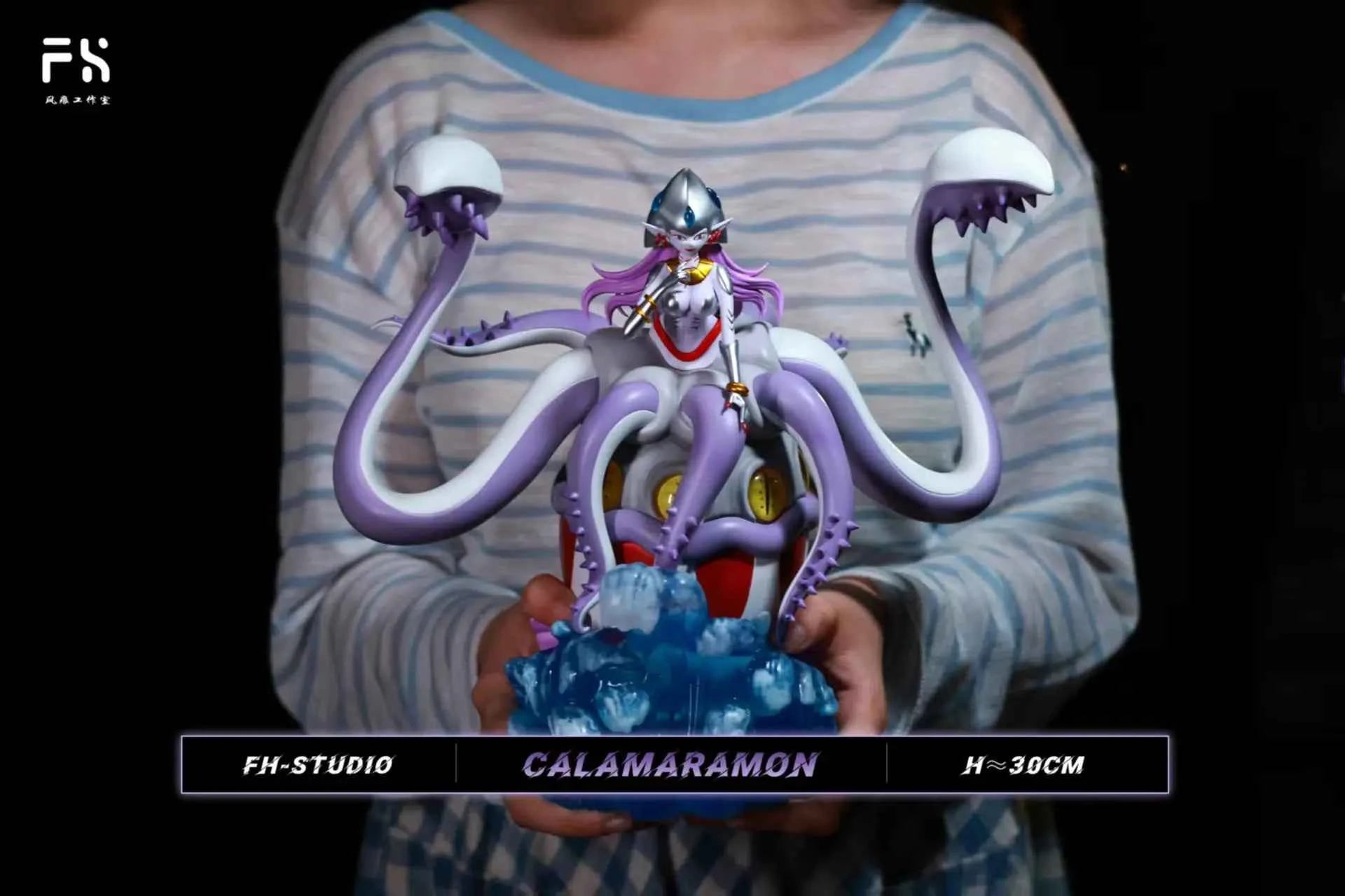 Digimon Feng Hen "FH" Studio Calmaramon Resin Statue