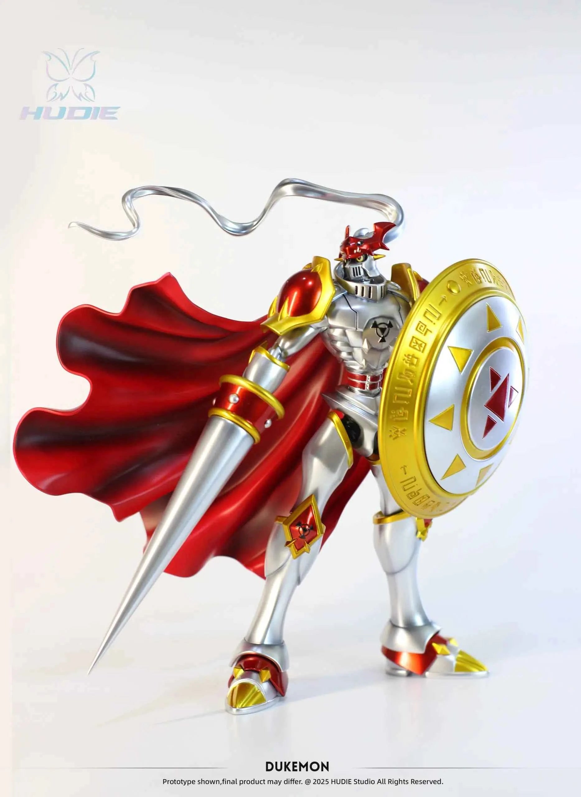 Digimon Hudie Studio Tamers Gallantmon Resin Statue