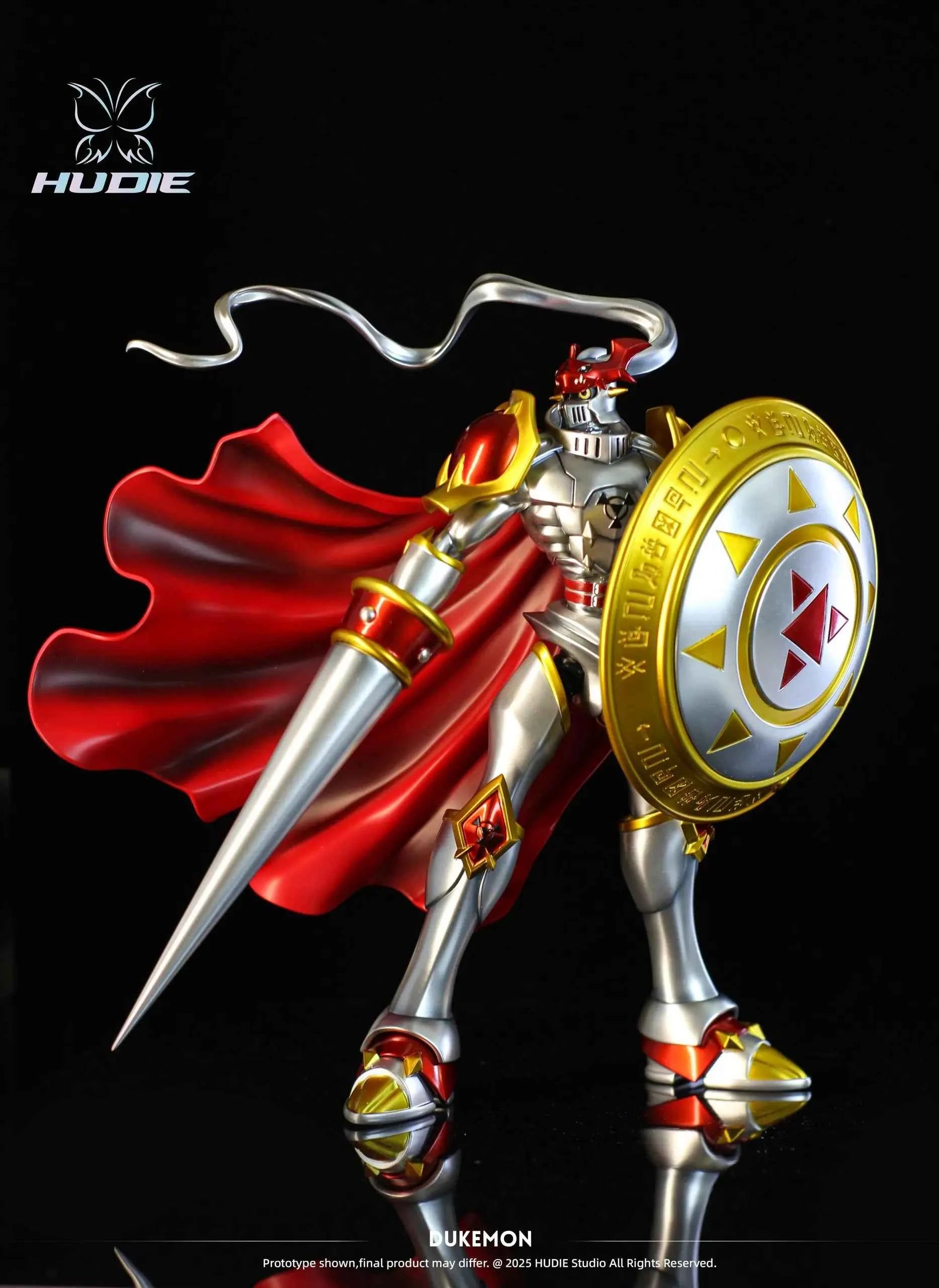 Digimon Hudie Studio Tamers Gallantmon Resin Statue
