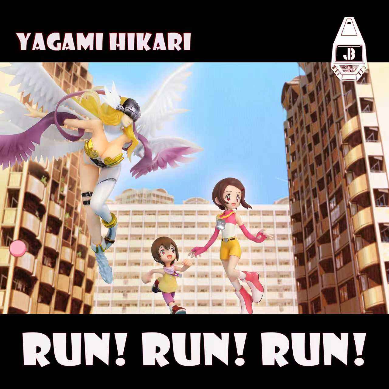 Digimon JB Studio Yagami Hikari & Salamon Resin Statue