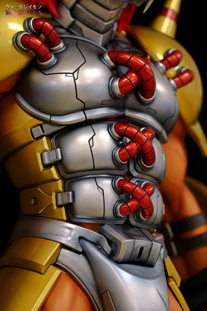 Digimon JMDM Studio WarGreymon Resin Statue