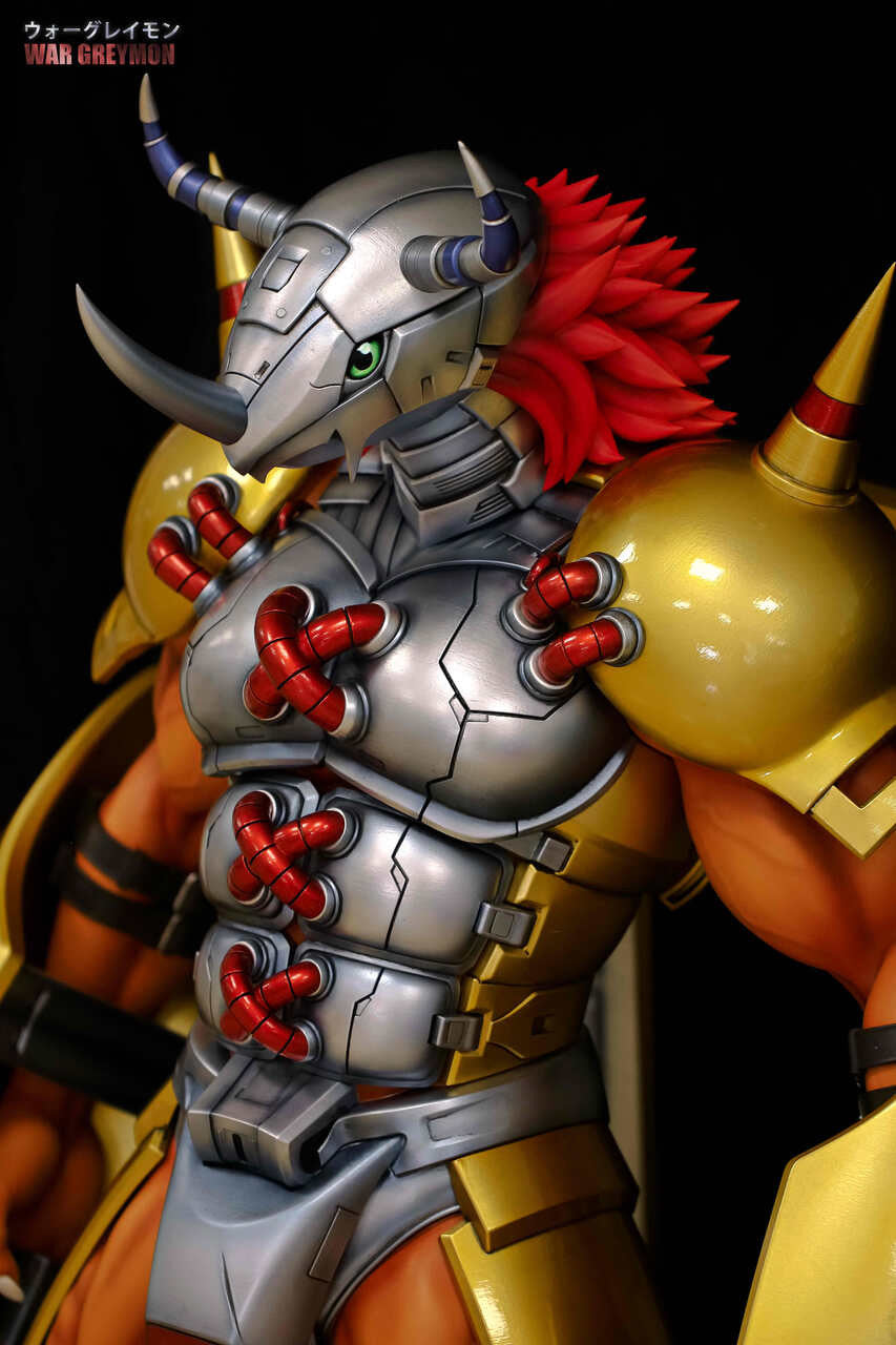 Digimon JMDM Studio WarGreymon Resin Statue