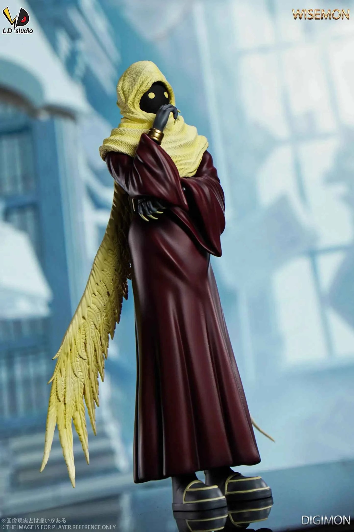 Digimon LD Studio Wisemon Resin Statue