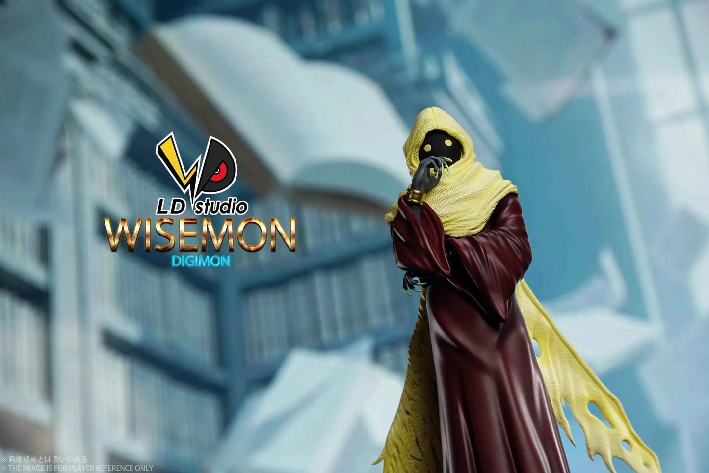 Digimon LD Studio Wisemon Resin Statue