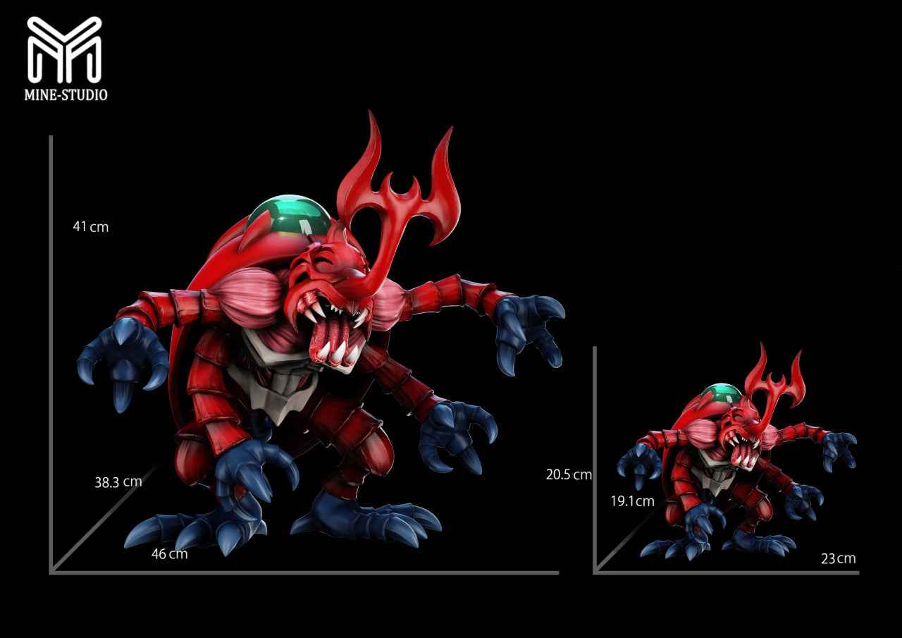 Digimon Mine Studio Atlur Kabuterimon Resin Statue