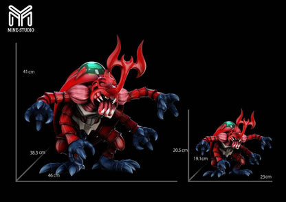 Digimon Mine Studio Atlur Kabuterimon Resin Statue