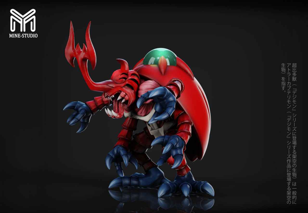 Digimon Mine Studio Atlur Kabuterimon Resin Statue