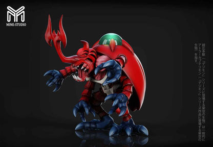 Digimon Mine Studio Atlur Kabuterimon Resin Statue