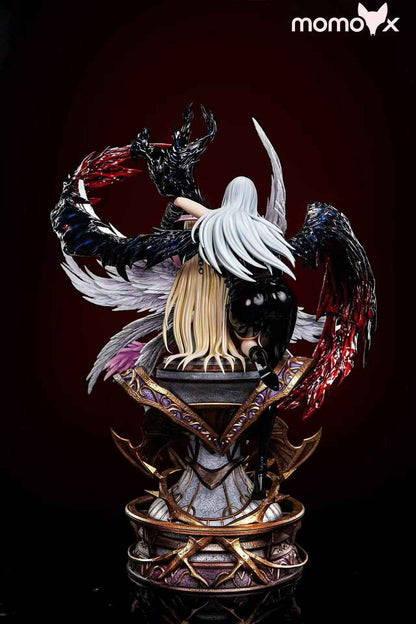 Digimon Momox Studio Lady Devimon & Angewomon Resin Statue