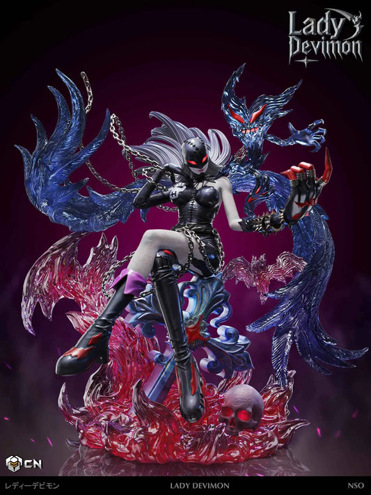 Digimon Nest Studio Lady Devimon Devil's Temptation Resin Statue