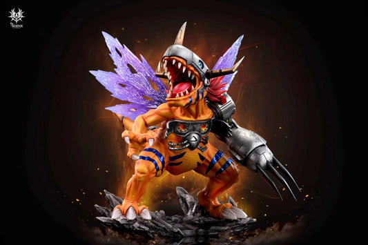 Digimon Phoenix Studio Metal Greymon Resin Statue