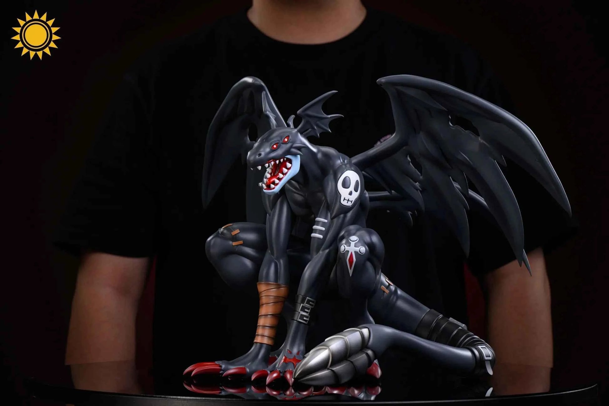 Digimon Sun Toys Studio Devidramon Resin Statue
