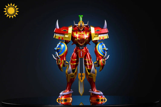 Digimon Sun Toys Studio EmperorGreymon & MagnaGarurumon Resin Statue
