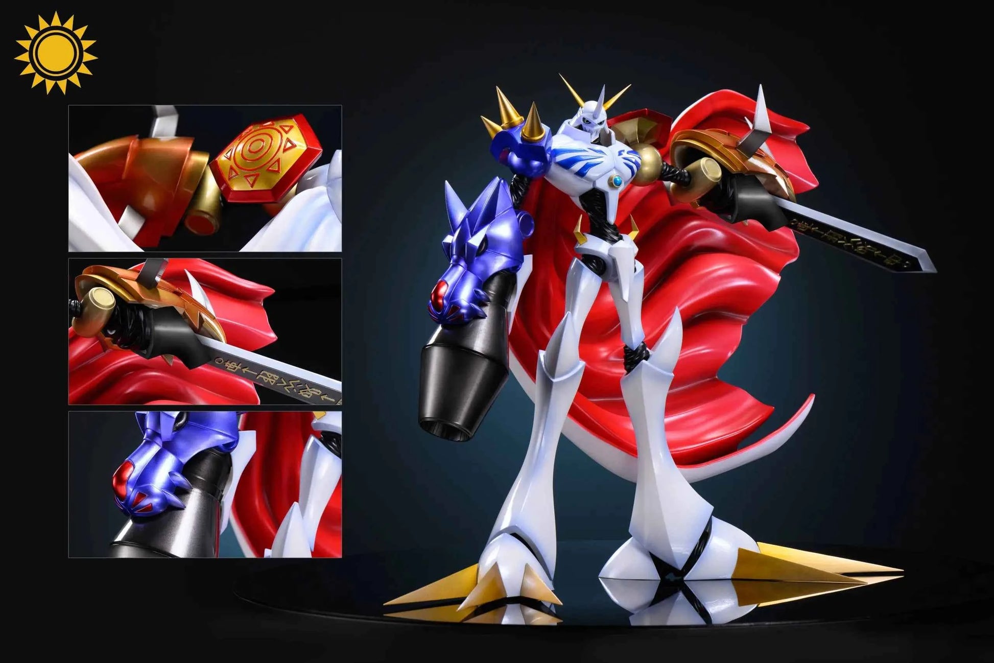 Digimon Sun Toys Studio Omegamon Resin Statue
