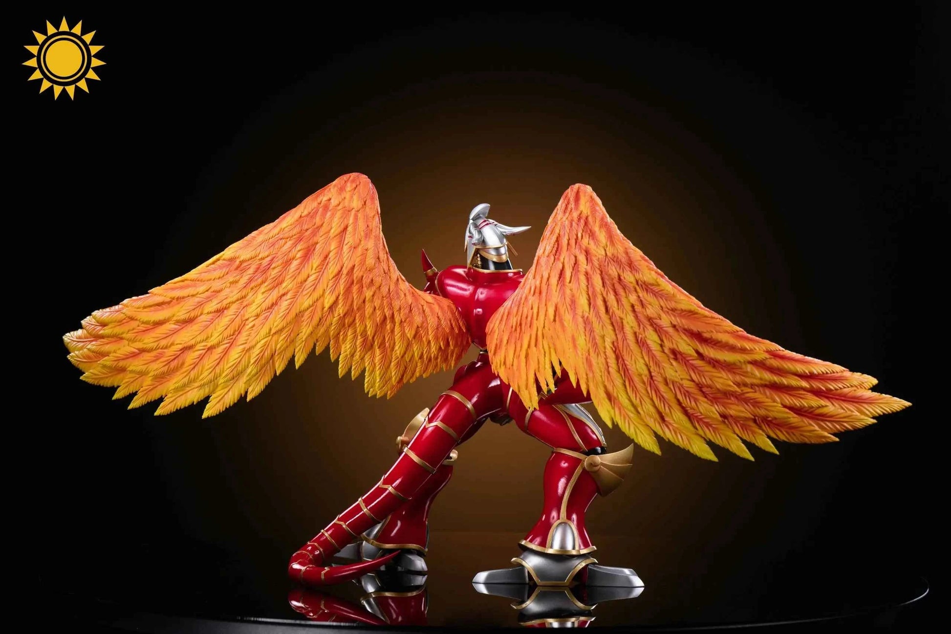 Digimon Sun Toys Studio Vritramon & Garummon Resin Statue