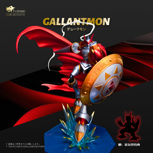 Digimon T1 Studio Gallantmon Resin Statue