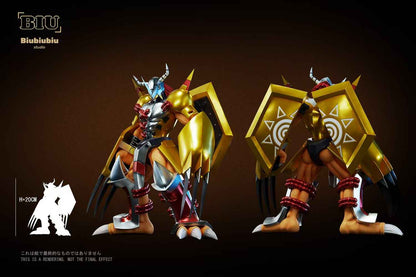 Digimon Biubiubiu Studio WarGreymon Resin Statue