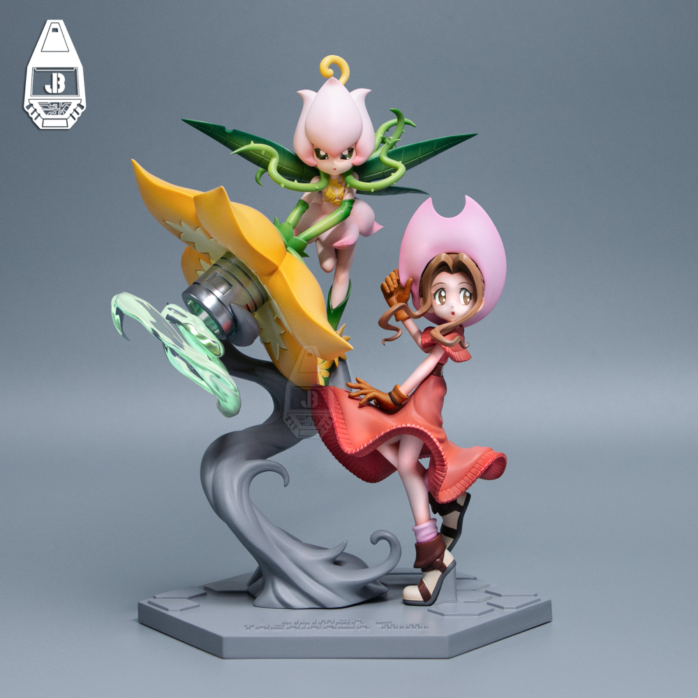 Digimon JB Studio Mimi Tachikawa & Lillymon Resin Statue