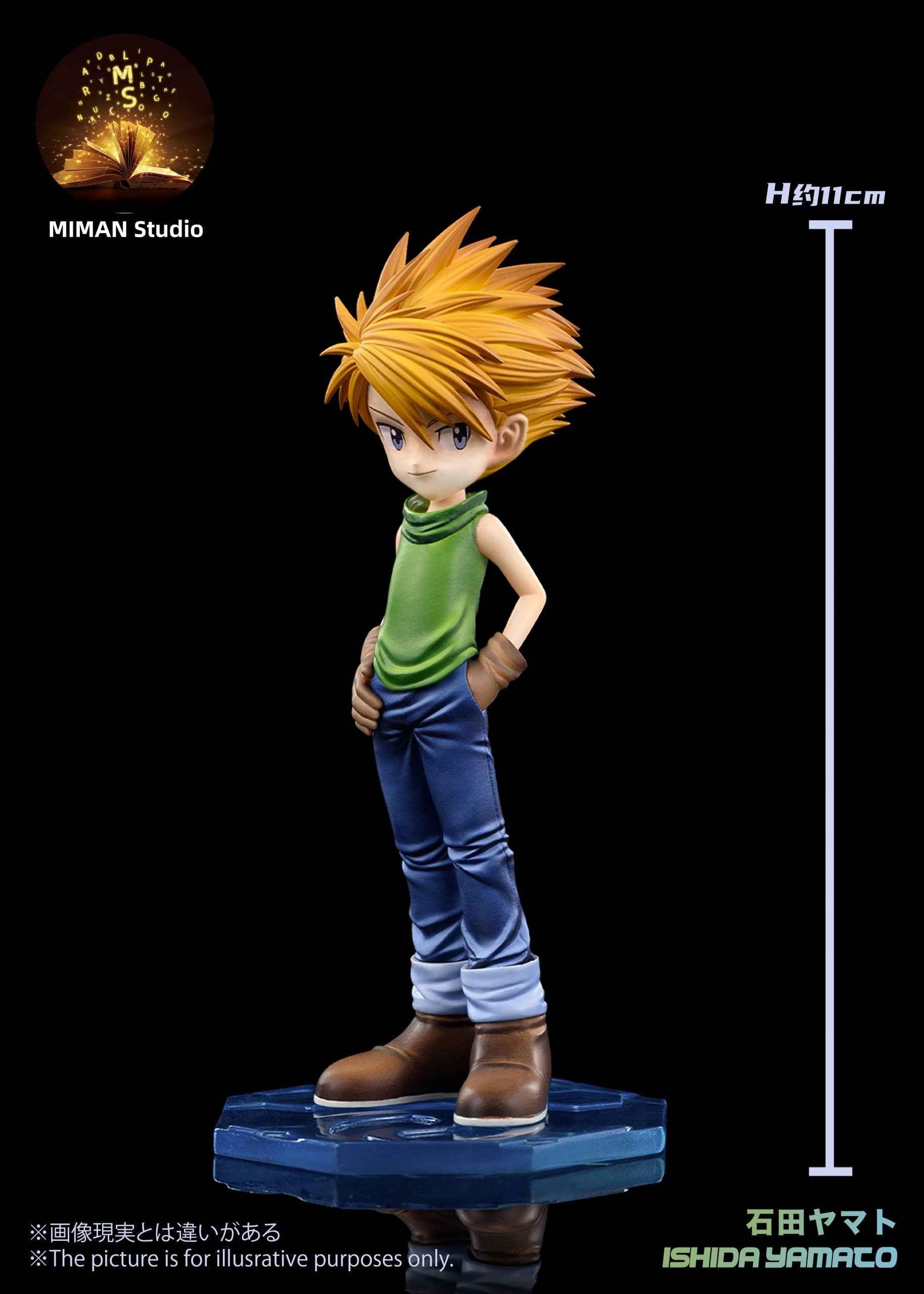 Digimon ~ MIMAN Studio ~ Yamato Ishida & Gabumon ~ Resin Statue