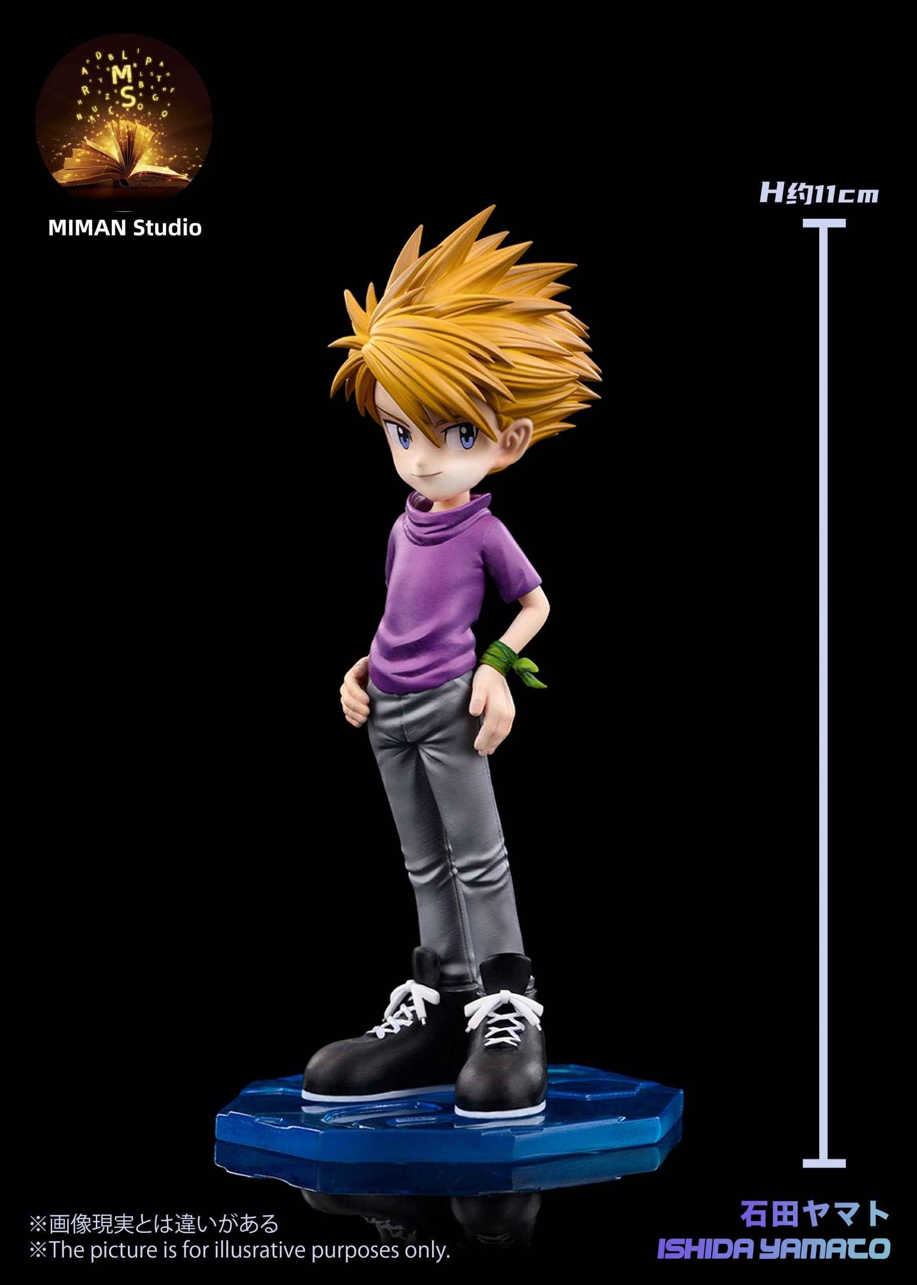 Digimon ~ MIMAN Studio ~ Yamato Ishida & Gabumon ~ Resin Statue