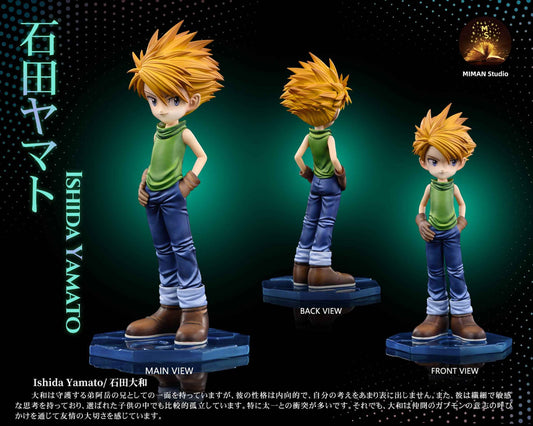 Digimon ~ MIMAN Studio ~ Yamato Ishida & Gabumon ~ Resin Statue