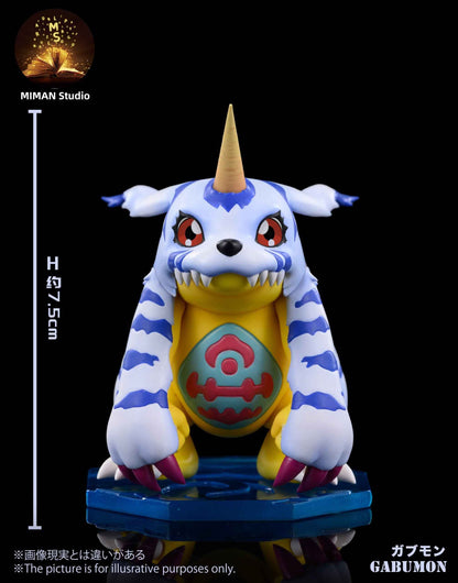 Digimon ~ MIMAN Studio ~ Yamato Ishida & Gabumon ~ Resin Statue