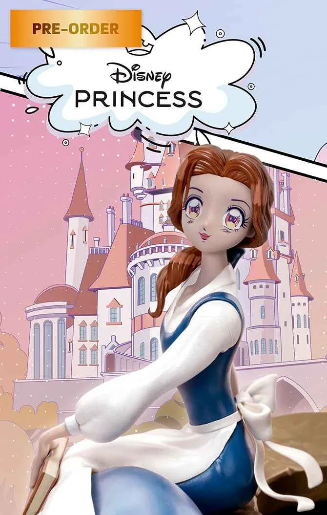 Disney Iron Studio Cinderella & Belle Disney's Princess DSNEY127125-10 DSNEY127225-10 Licensed Resin Statue