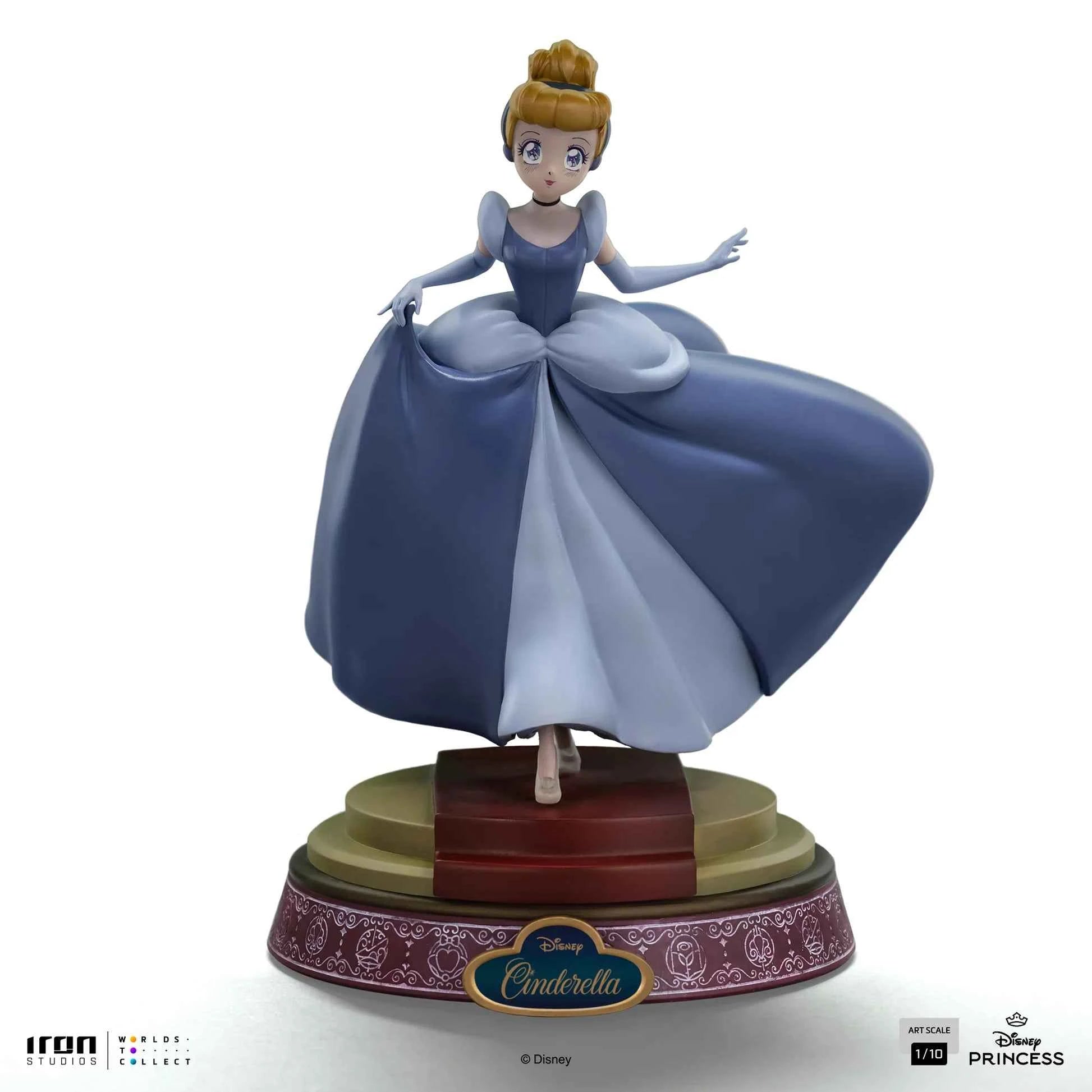 Disney Iron Studio Cinderella & Belle Disney's Princess DSNEY127125-10 DSNEY127225-10 Licensed Resin Statue