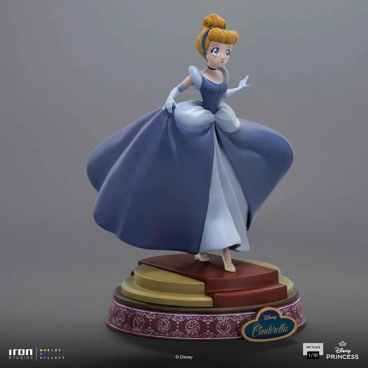Disney Iron Studio Cinderella & Belle Disney's Princess DSNEY127125-10 DSNEY127225-10 Licensed Resin Statue