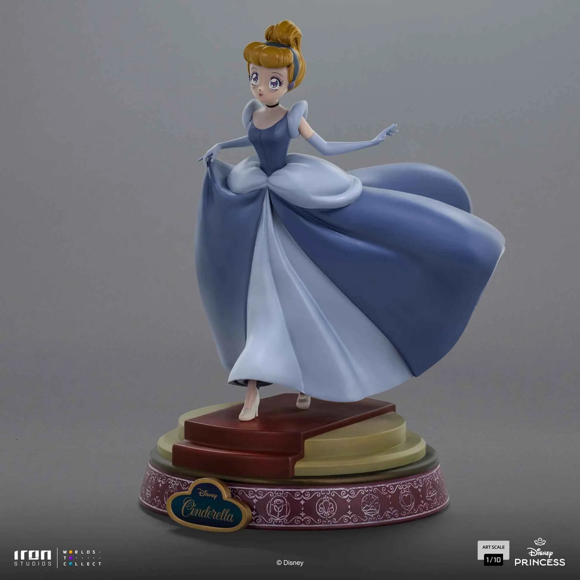 Disney Iron Studio Cinderella & Belle Disney's Princess DSNEY127125-10 DSNEY127225-10 Licensed Resin Statue