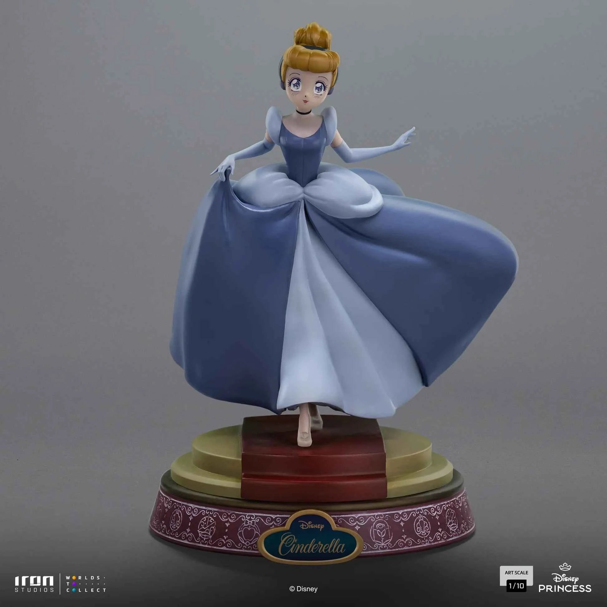 Disney Iron Studio Cinderella & Belle Disney's Princess DSNEY127125-10 DSNEY127225-10 Licensed Resin Statue