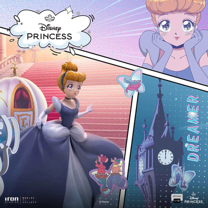 Disney Iron Studio Cinderella & Belle Disney's Princess DSNEY127125-10 DSNEY127225-10 Licensed Resin Statue