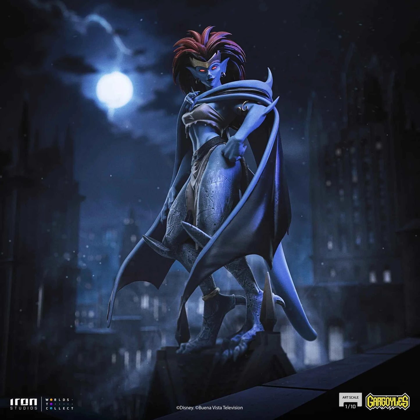 Disney Iron Studio Demona Gargoyles DSNEY126825-10 1/10 Licensed Resin Statue