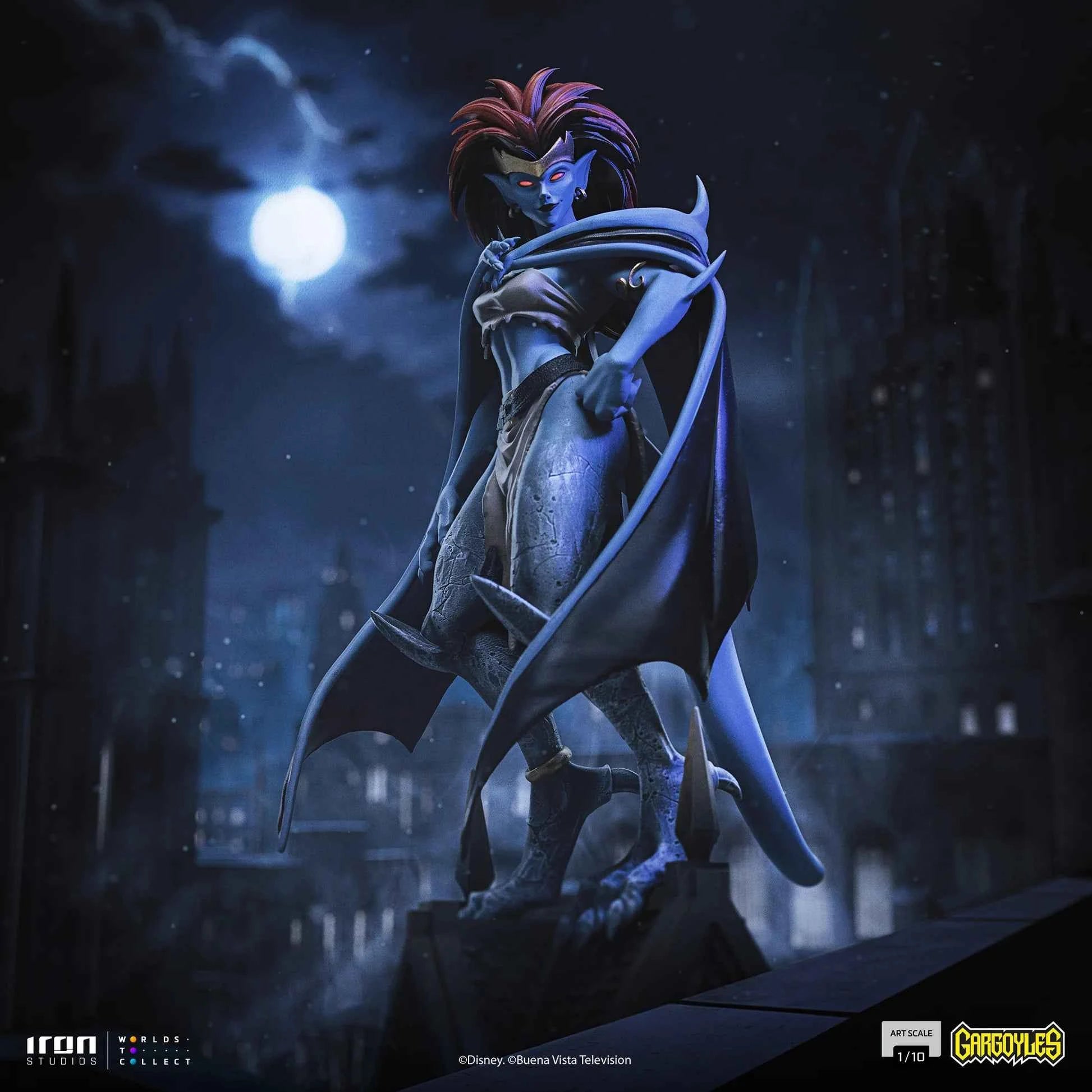 Disney Iron Studio Demona Gargoyles DSNEY126825-10 1/10 Licensed Resin Statue