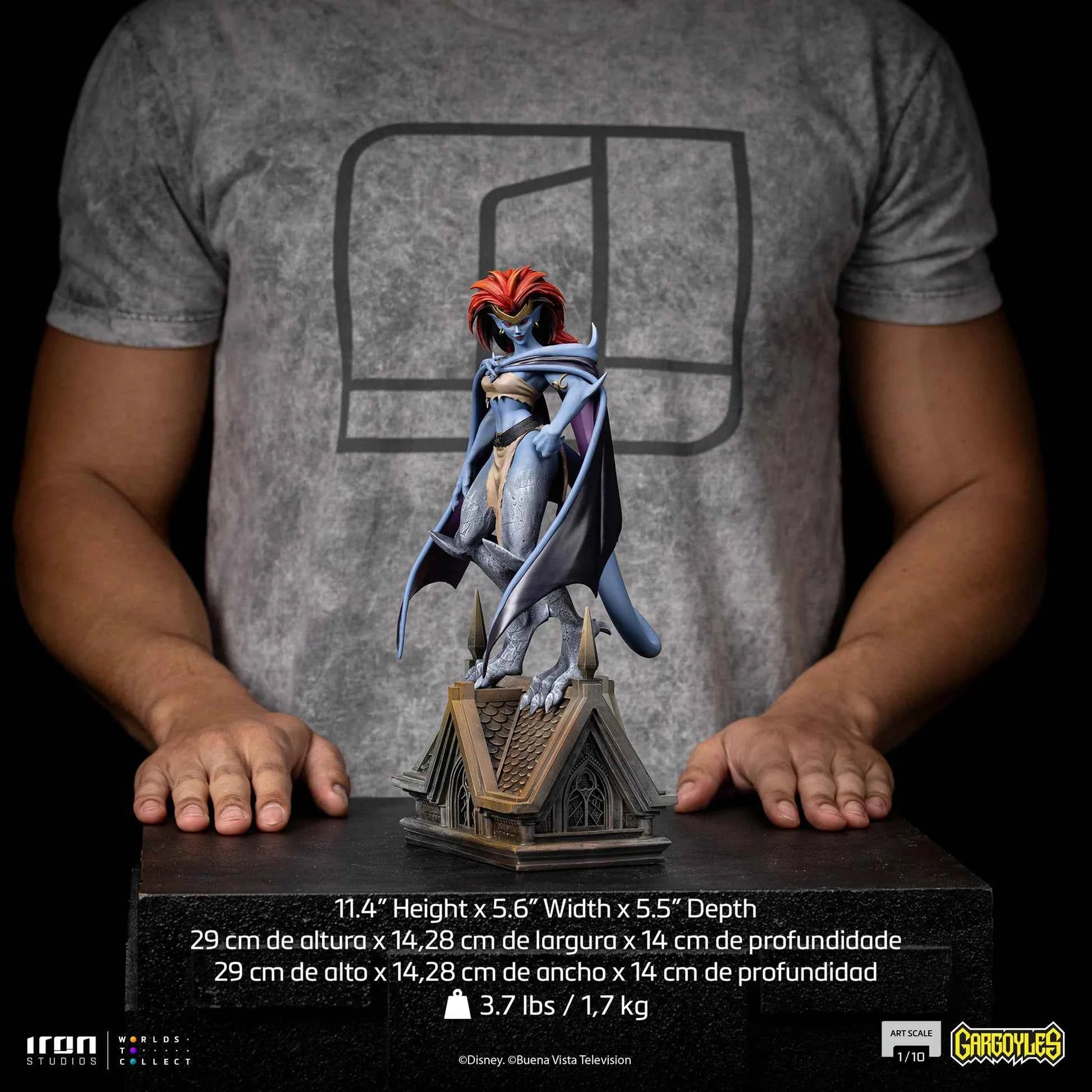 Disney Iron Studio Demona Gargoyles DSNEY126825-10 1/10 Licensed Resin Statue