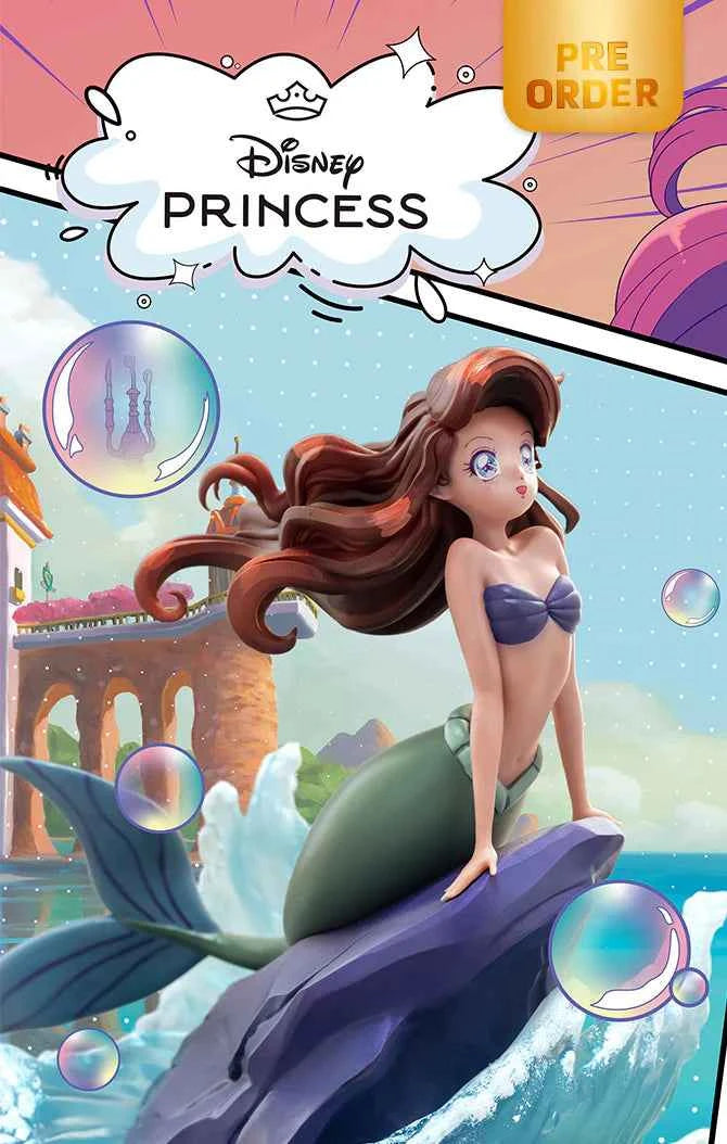 Disney Iron Studio Jasmine & Ariel Disney's Princess DSNEY126925-10 DSNEY127025-10 Licensed Resin Statue