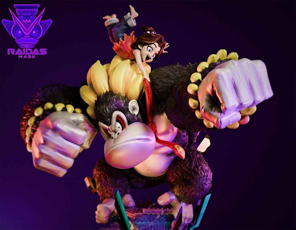 Donkey Kong Raidas Mask Studio Kong Bananza 1/6 Resin Statue