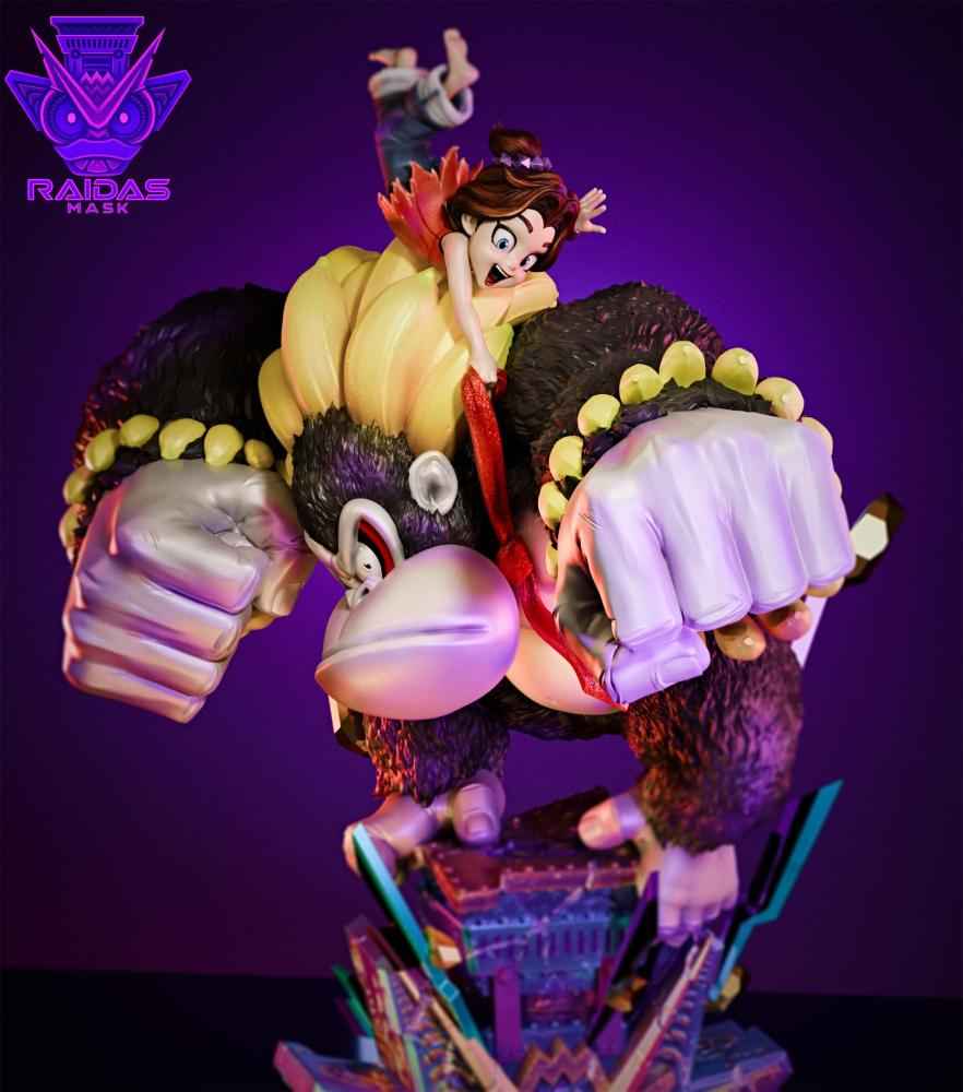 Donkey Kong Raidas Mask Studio Kong Bananza 1/6 Resin Statue