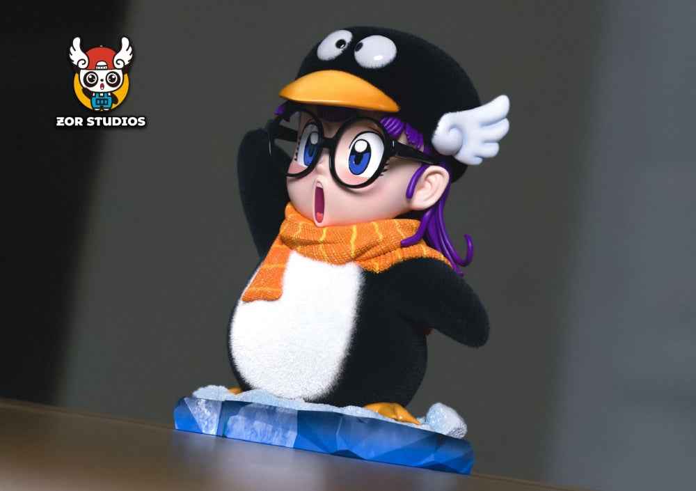 Dr. Slump ZOR Studio Penguin Arale Norimaki Resin Statue