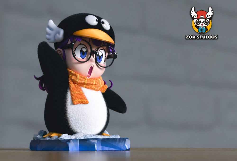 Dr. Slump ZOR Studio Penguin Arale Norimaki Resin Statue