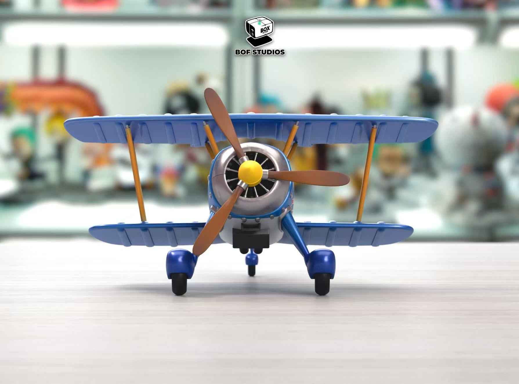 Dr Slump BOF Studio Arale Norimaki's Airplane Resin Statue