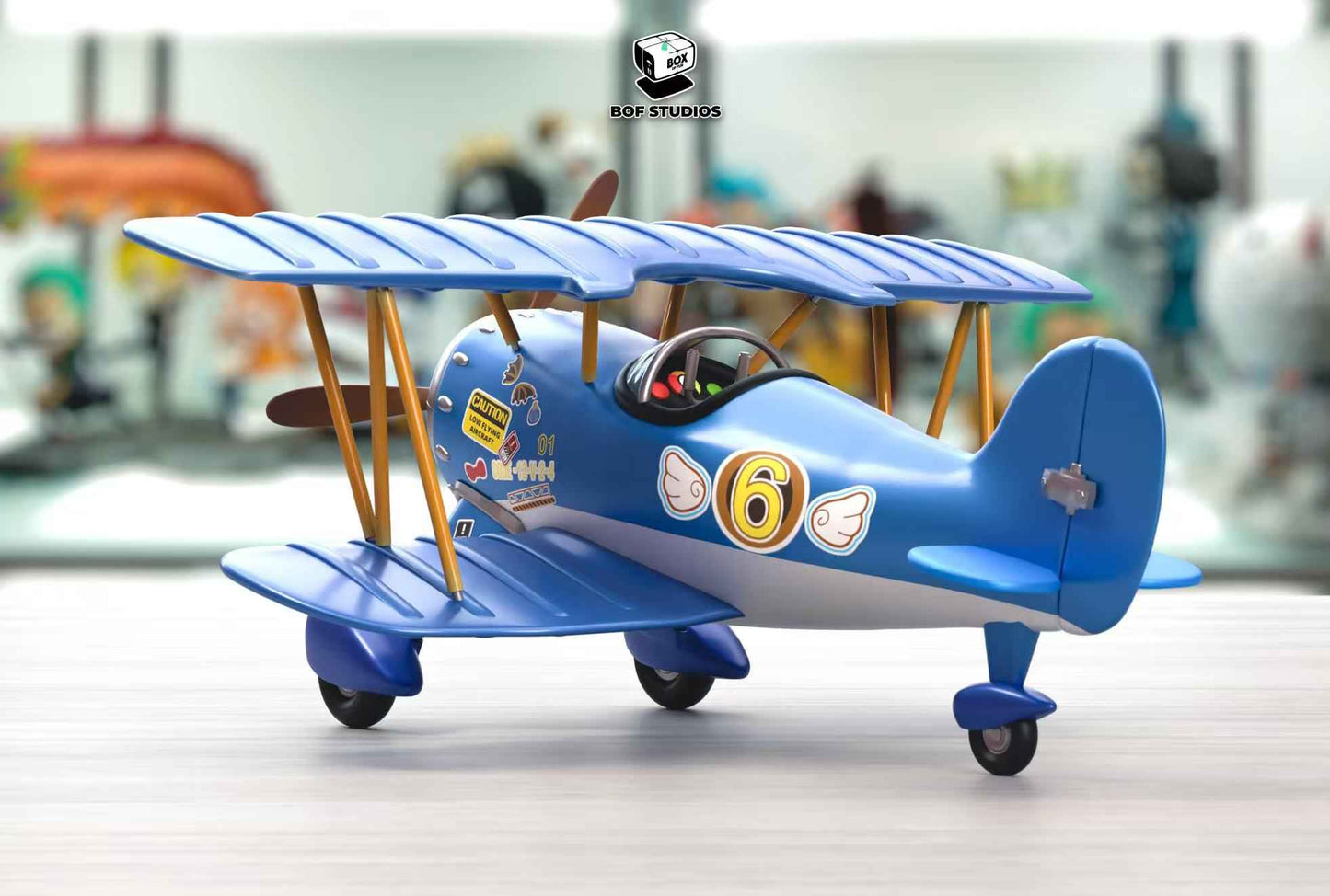 Dr Slump BOF Studio Arale Norimaki's Airplane Resin Statue